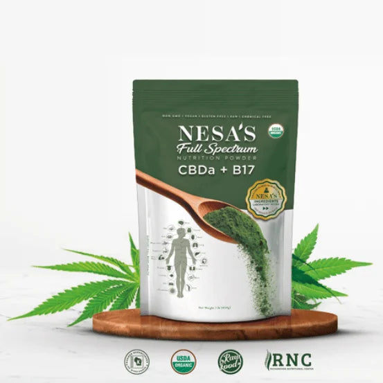 Certified Organic Full Spectrum Nutrition Powder with B17