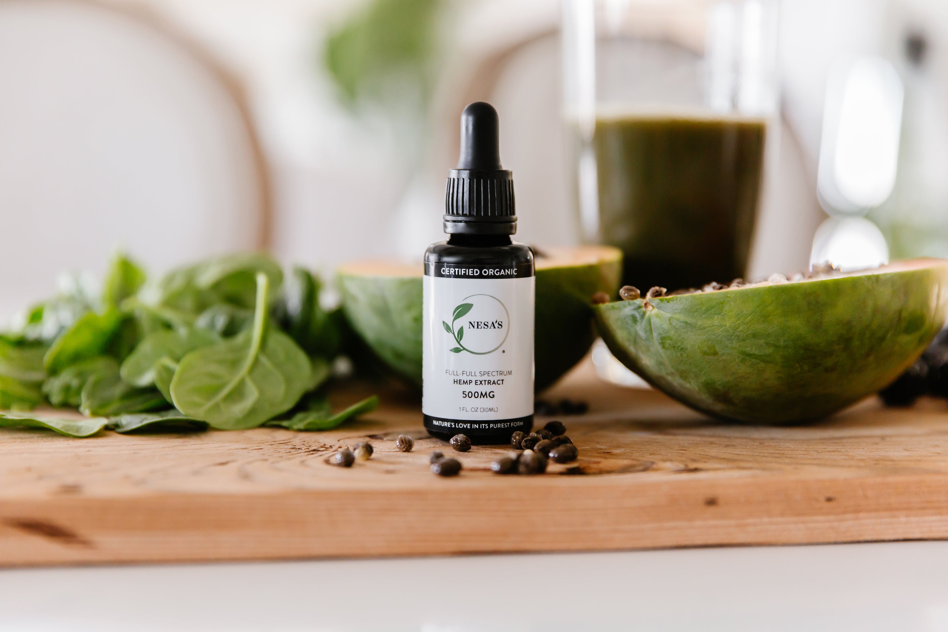 Certified Organic CBDa Hemp Extract