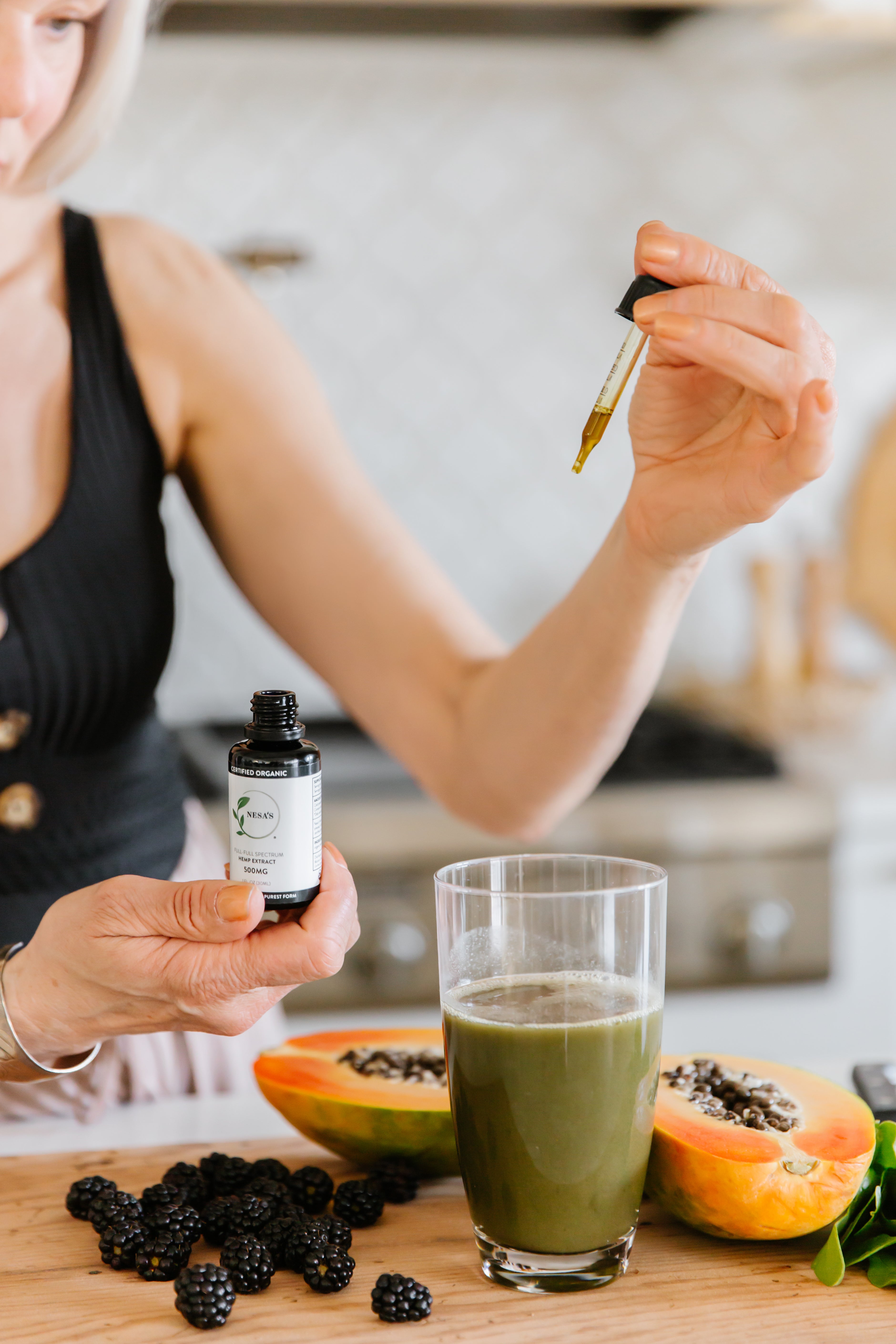 Certified Organic CBDa Hemp Extract
