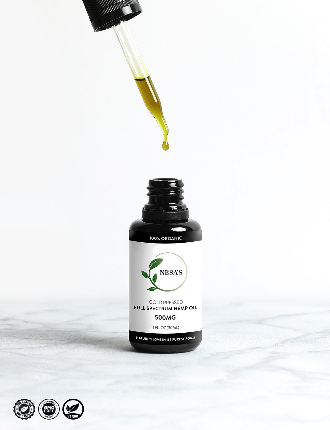 Certified Organic CBDa Hemp Extract